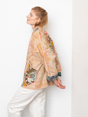 The Ladhiya Suzani Quilted Kantha Jacket