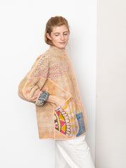 The Ladhiya Suzani Quilted Kantha Jacket