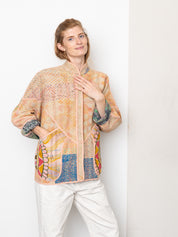 The Ladhiya Suzani Quilted Kantha Jacket