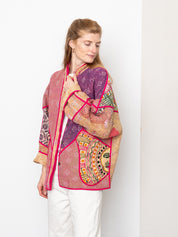 The Ladhiya Suzani Quilted Kantha Jacket