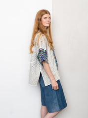 The Gita Short Sleeve Quilted Jacket