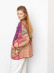 The Ladhiya Suzani Quilted Kantha Jacket