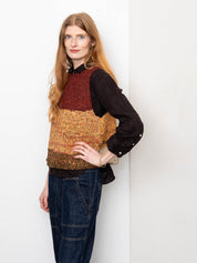 The Vishnu Knitted Vest - Small - Recycled Silk