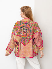 The Ladhiya Suzani Quilted Kantha Jacket