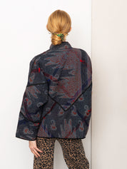 The Ladhiya Quilted Patchwork Kantha Jacket