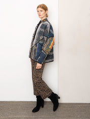 The Ladhiya Quilted Patchwork Kantha Jacket