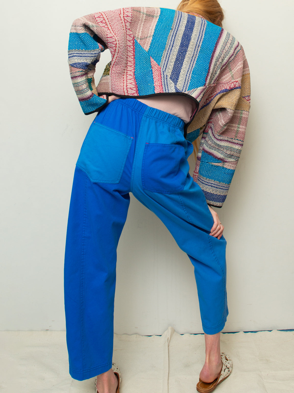 Verity & Daughters Janus Pant II ~ Colorblock Blue