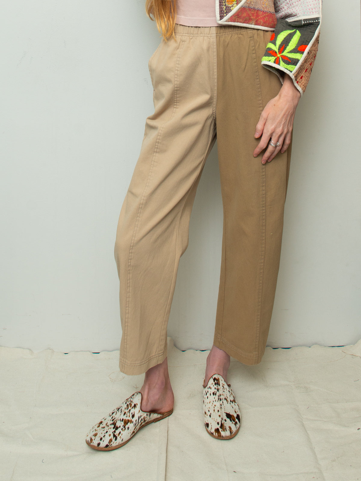 Verity & Daughters Janus Pant II ~ Colorblock Khaki