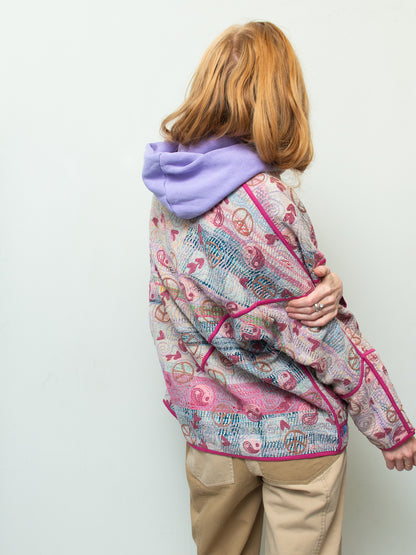 The Ladhiya Suzani Quilted Kantha Jacket