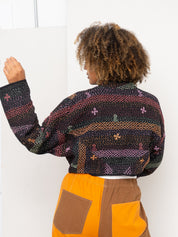 The Kaira Cropped Saami Quilt Jacket