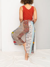 The Nayan Pant - Large - Upcycled Silk