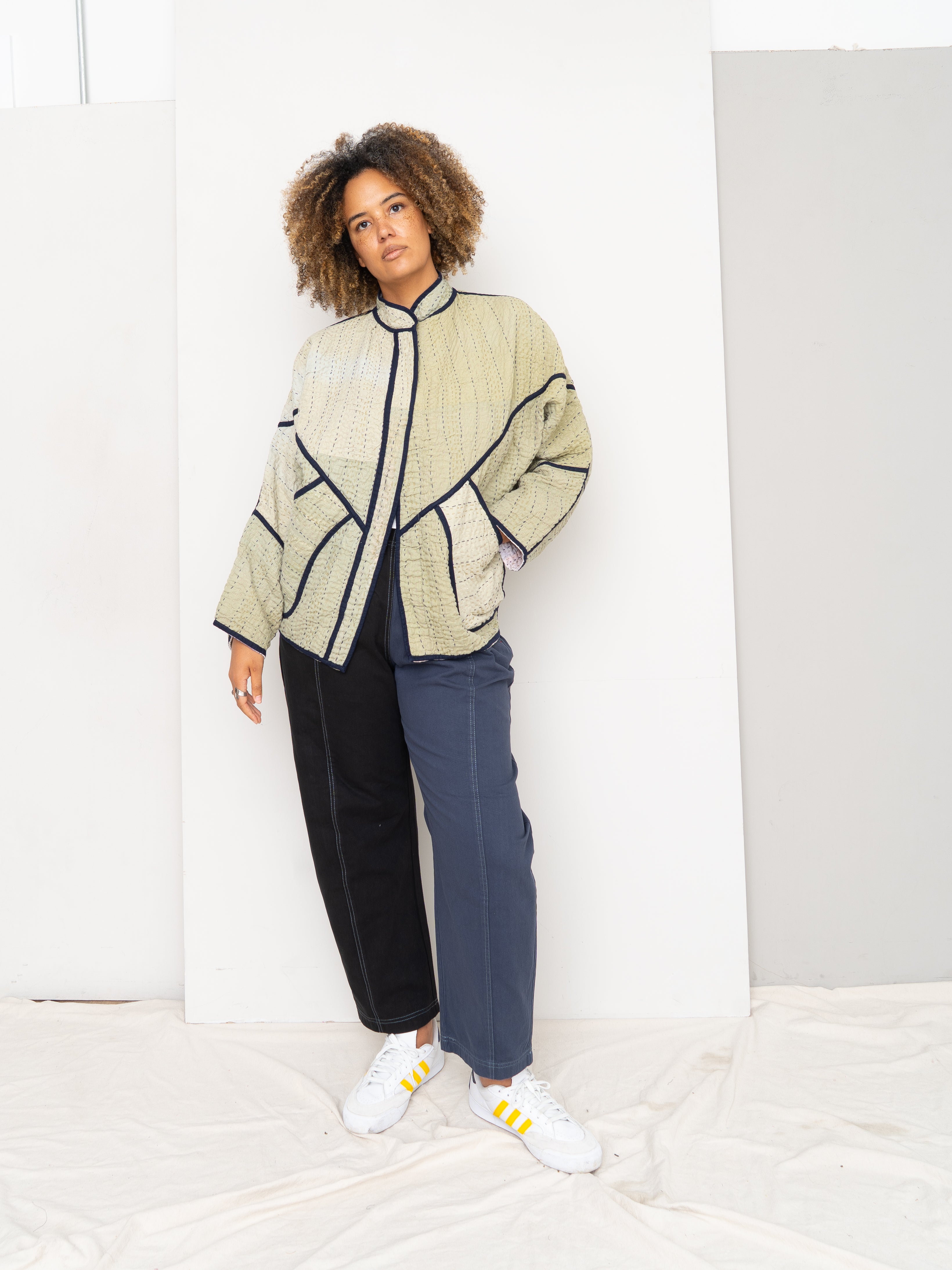 The Ishani Patchwork Ralli Quilt Jacket