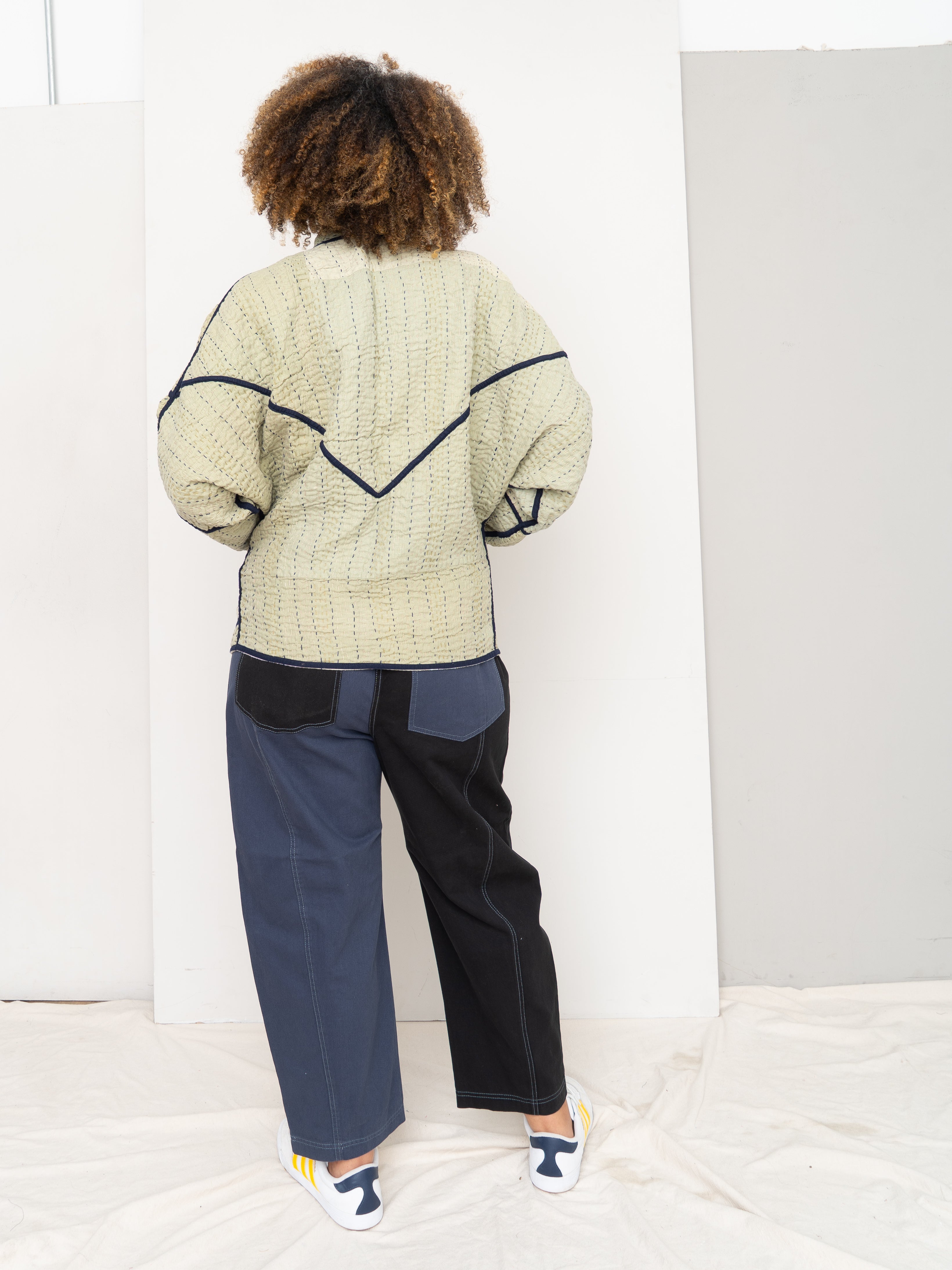 The Ishani Patchwork Ralli Quilt Jacket