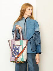 The Xoti II Zero-Waste Quilted Kantha Bag