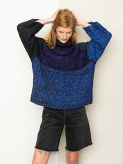 The Vishnu Knitted Silk Roll-Neck Sweater