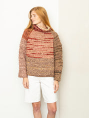 The Vishnu Knitted Silk Roll-Neck Sweater