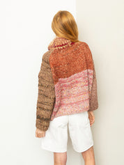 The Vishnu Knitted Silk Roll-Neck Sweater