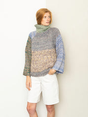 The Vishnu Knitted Silk Roll-Neck Sweater