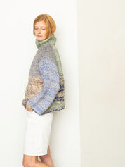 The Vishnu Knitted Silk Roll-Neck Sweater