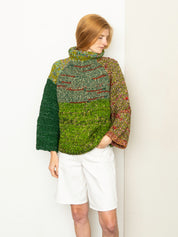 The Vishnu Knitted Silk Roll-Neck Sweater