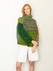 The Vishnu Knitted Silk Roll-Neck Sweater