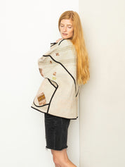 The Ladhiya Quilted Patchwork Kantha Jacket