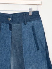 The Nadi Denim Flared Culotte Jeans - Small