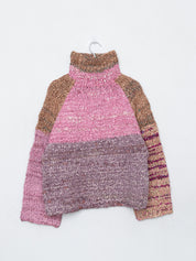 The Vishnu Knitted Silk Roll-Neck Sweater
