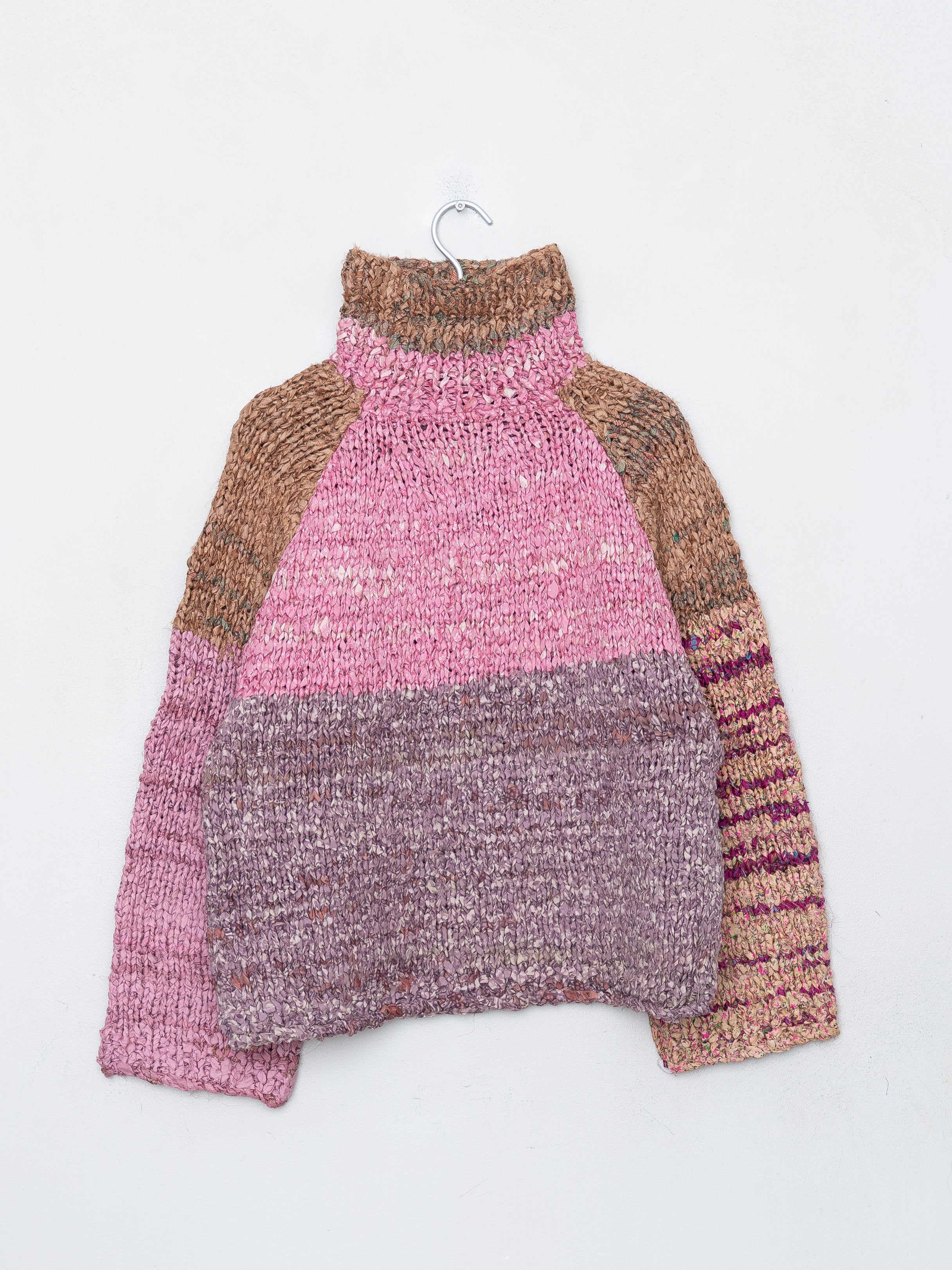 The Vishnu Knitted Silk Roll-Neck Sweater