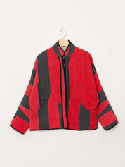 The Ladhiya Petite Quilted Patchwork Kantha Jacket