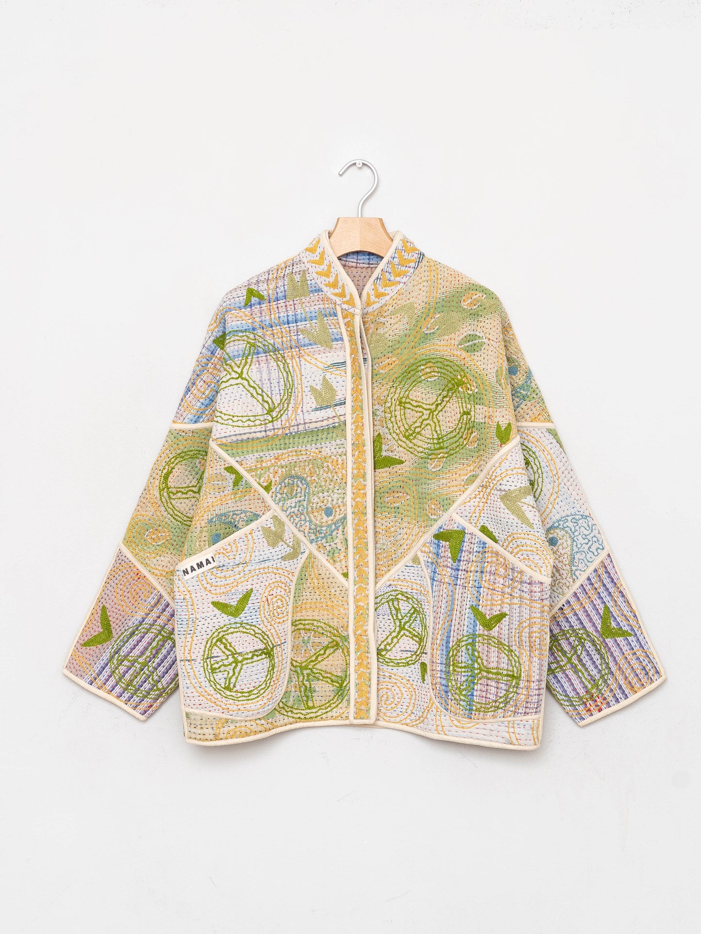 The Ladhiya Suzani Quilted Kantha Jacket