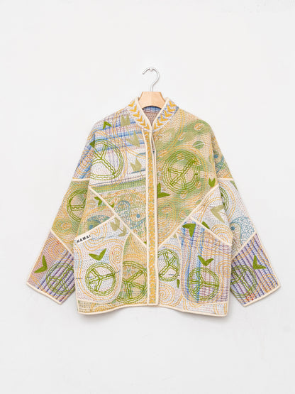 The Ladhiya Suzani Quilted Kantha Jacket