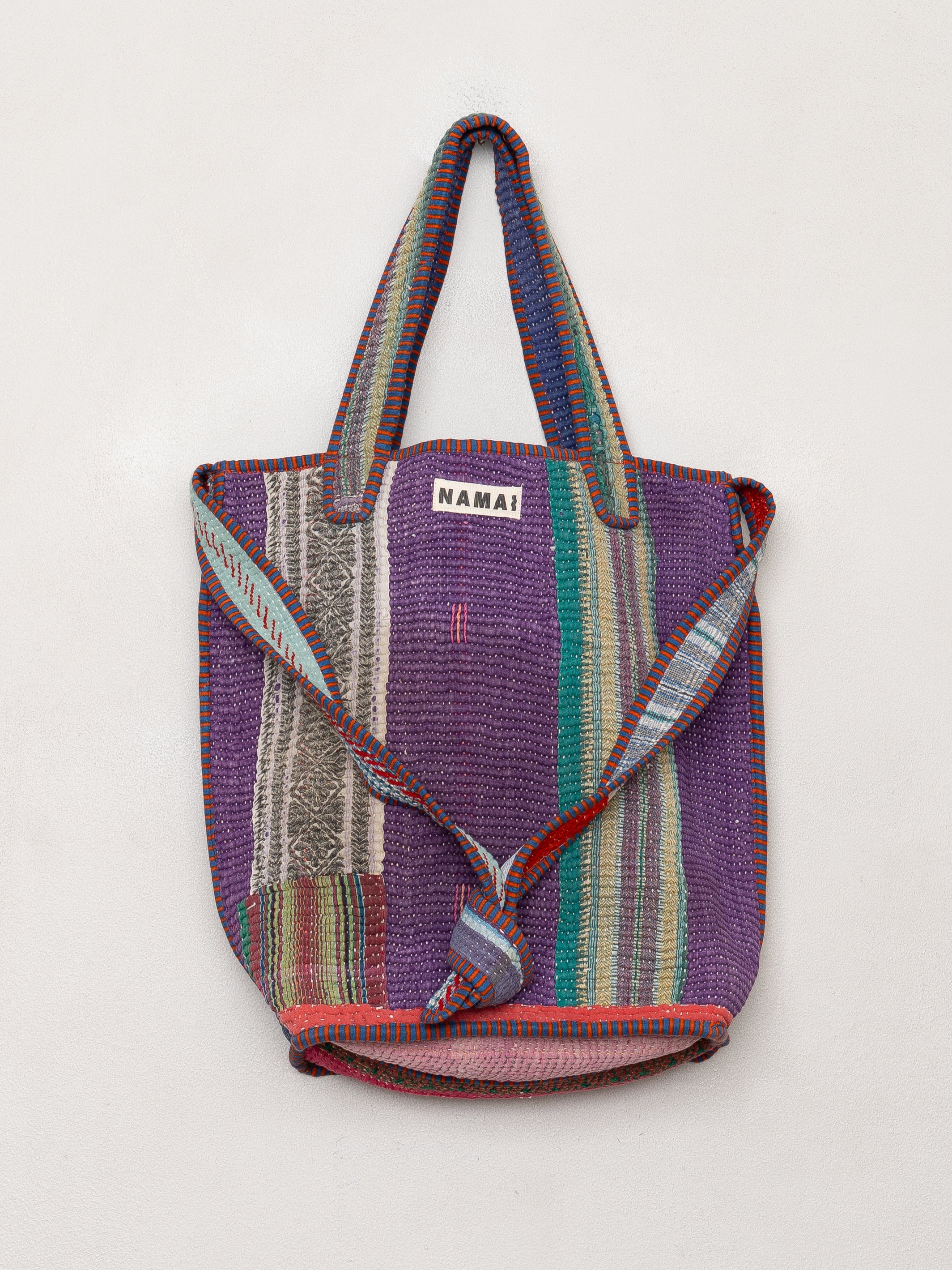 The Xoti II Zero-Waste Quilted Kantha Bag