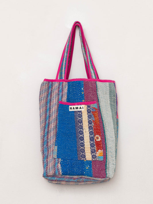 The Xoti II Zero-Waste Quilted Kantha Bag