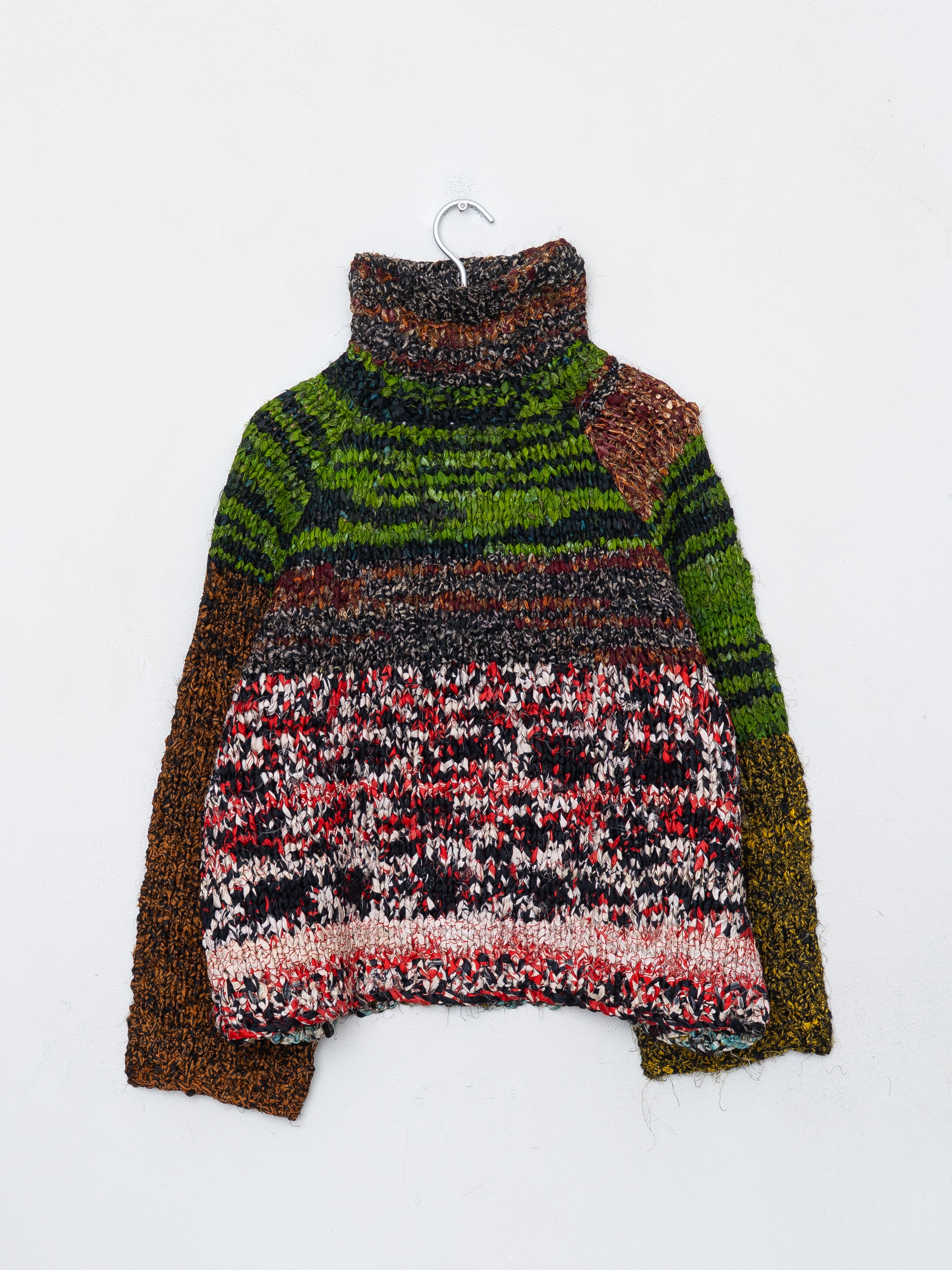 The Vishnu Knitted Silk Roll-Neck Sweater