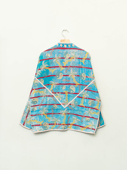 The Ladhiya Suzani Quilted Kantha Jacket