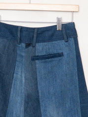 The Nadi Denim Flared Culotte Jeans - Small