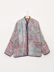 The Ladhiya Suzani Quilted Kantha Jacket