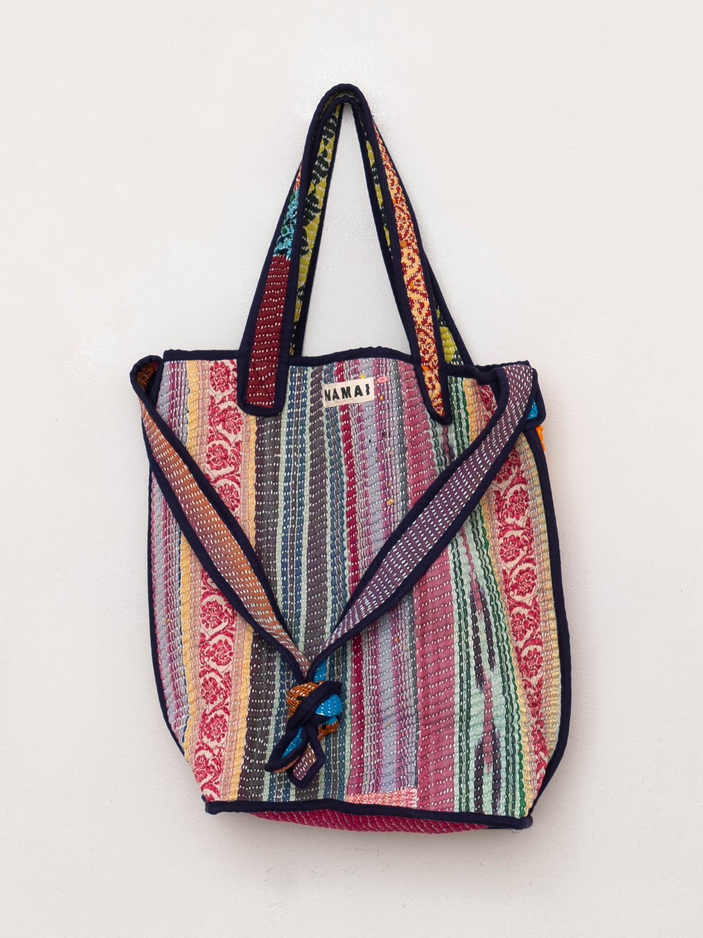 The Xoti II Zero-Waste Quilted Kantha Bag
