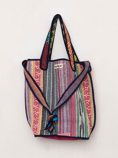The Xoti II Zero-Waste Quilted Kantha Bag