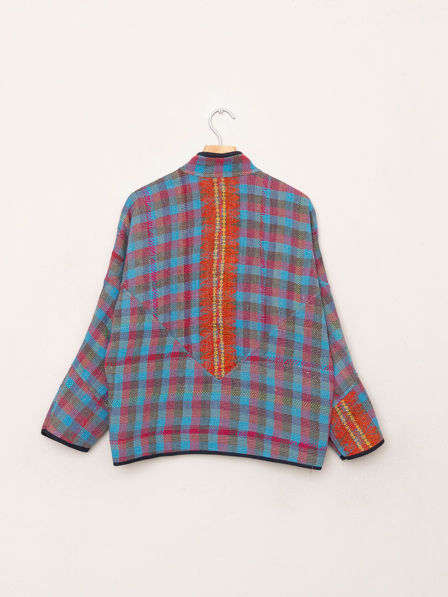 The Ladhiya Petite Quilted Patchwork Kantha Jacket