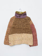 The Vishnu Knitted Silk Roll-Neck Sweater