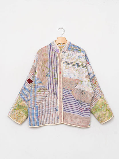 The Ladhiya Suzani Quilted Kantha Jacket
