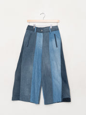 The Nadi Denim Flared Culotte Jeans - Small