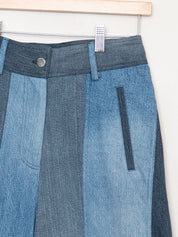 The Nadi Denim Flared Culotte Jeans - Small
