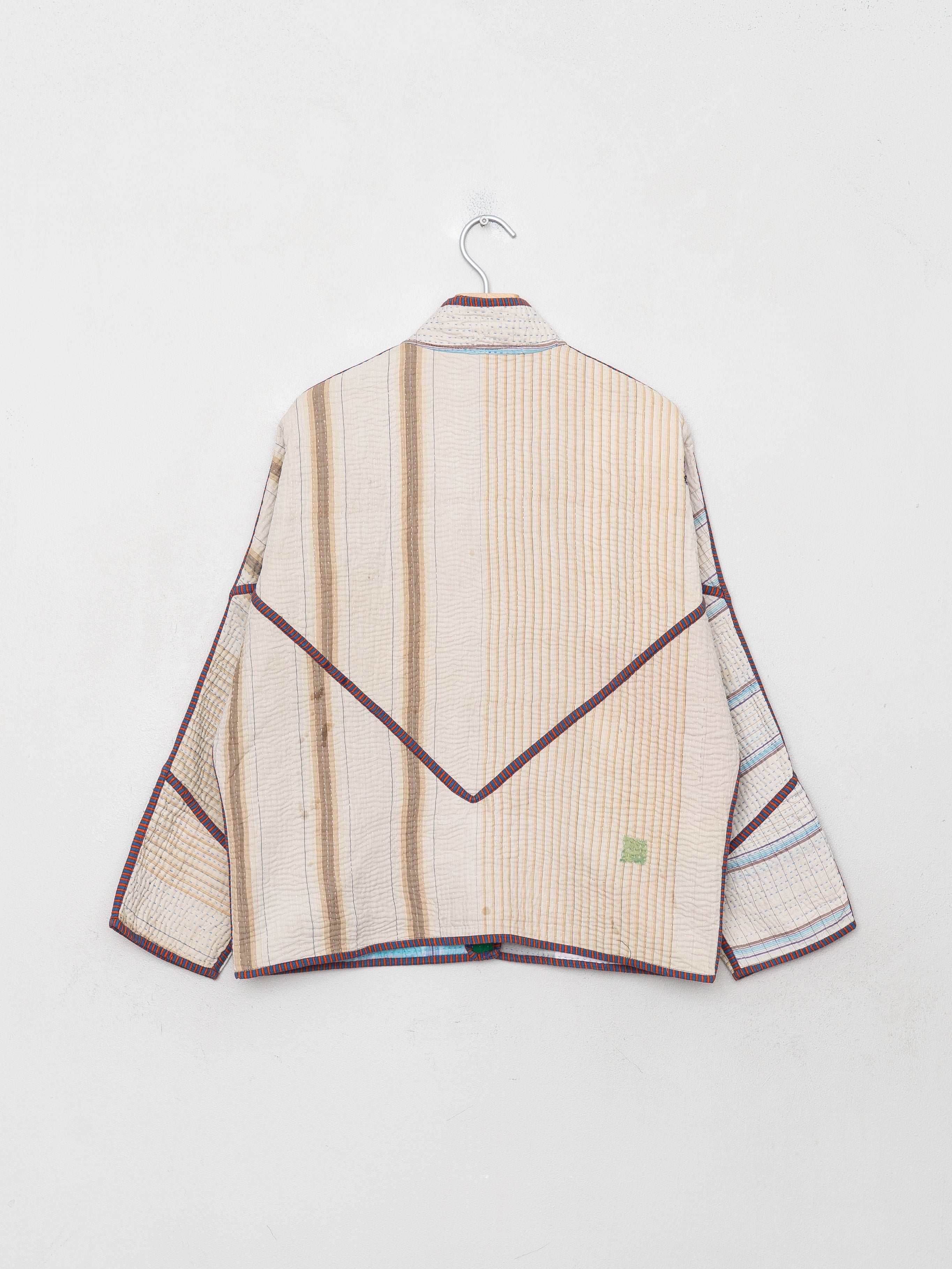 The Ladhiya Petite Quilted Patchwork Kantha Jacket