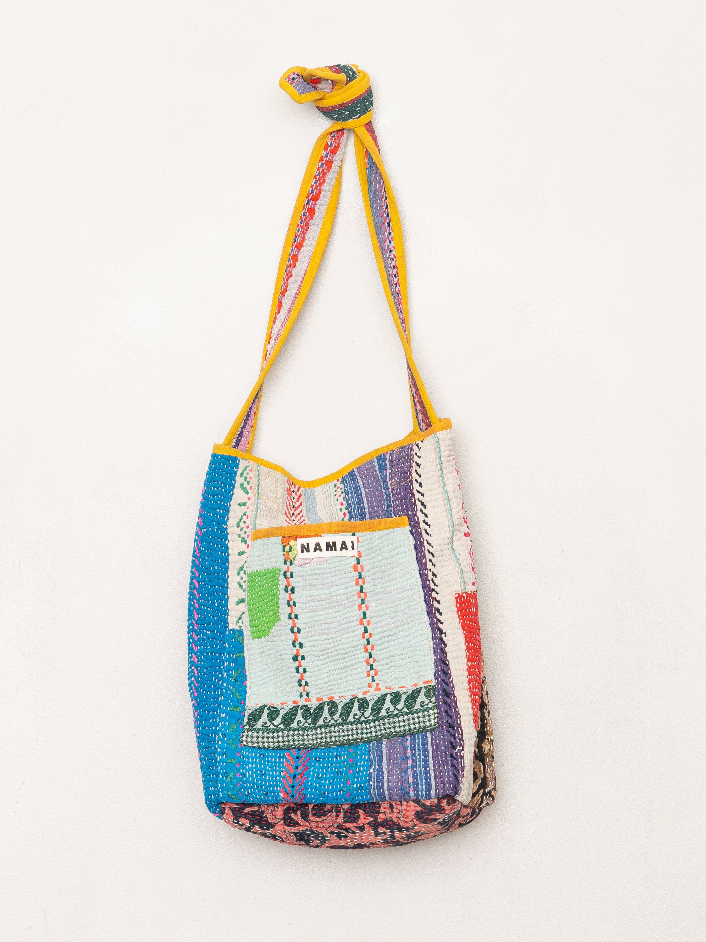 The Xoti II Zero-Waste Quilted Kantha Bag