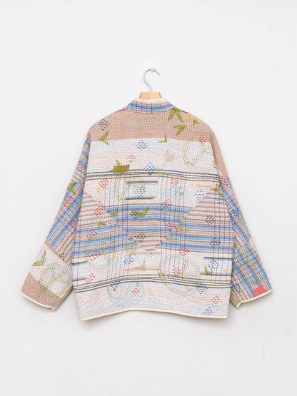 The Ladhiya Suzani Quilted Kantha Jacket