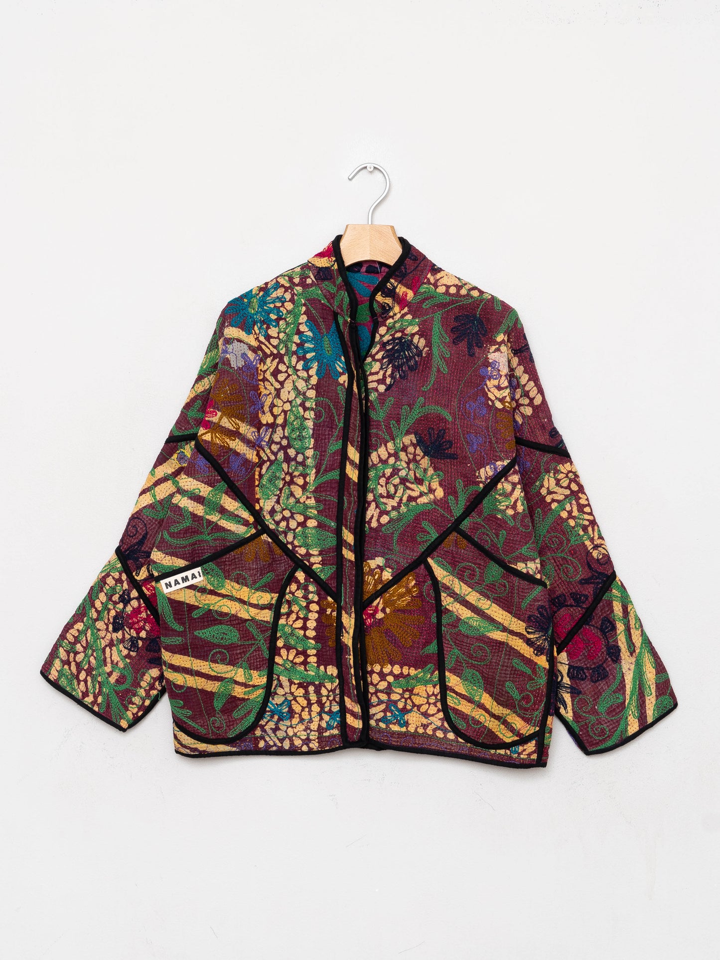 The Ladhiya Suzani Quilted Kantha Jacket