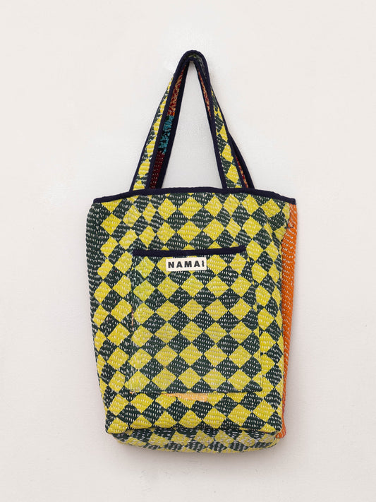 The Xoti II Zero-Waste Quilted Kantha Bag